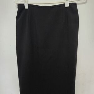 Liz Claiborne Classic Black Pencil Skirt